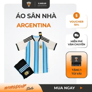 áo đấu sân nhà Argentina