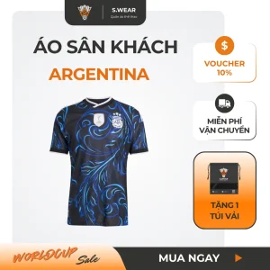 Áo sân khách Argentina
