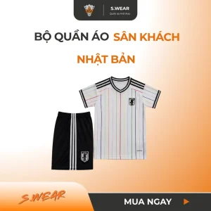 Áo đấu sân khách Nhật Bản world cup 2026
